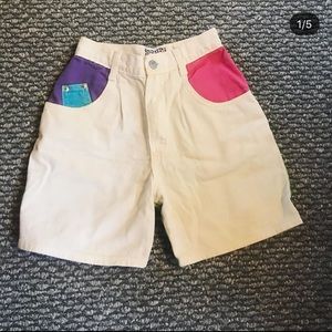Vintage block shorts